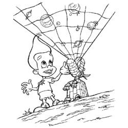 Dibujo para colorear: Jimmy Neutron (Dibujos animados) #48901 - Dibujos para Colorear e Imprimir Gratis