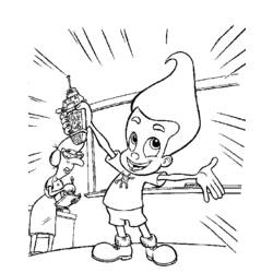 Dibujo para colorear: Jimmy Neutron (Dibujos animados) #48932 - Dibujos para Colorear e Imprimir Gratis