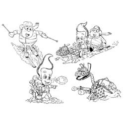 Dibujo para colorear: Jimmy Neutron (Dibujos animados) #48940 - Dibujos para Colorear e Imprimir Gratis