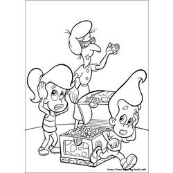 Dibujo para colorear: Jimmy Neutron (Dibujos animados) #49046 - Dibujos para Colorear e Imprimir Gratis