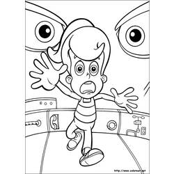 Dibujo para colorear: Jimmy Neutron (Dibujos animados) #49049 - Dibujos para Colorear e Imprimir Gratis