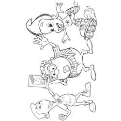 Dibujo para colorear: Jimmy Neutron (Dibujos animados) #49098 - Dibujos para Colorear e Imprimir Gratis