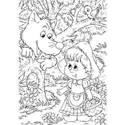 Dibujo para colorear: Little Red Riding Hood (Dibujos animados) #49369 - Dibujos para Colorear e Imprimir Gratis
