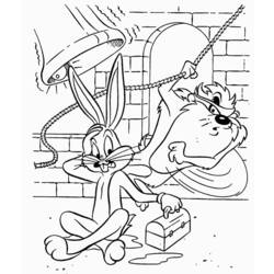 Dibujo para colorear: Looney Tunes (Dibujos animados) #39214 - Dibujos para Colorear e Imprimir Gratis