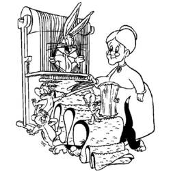 Dibujo para colorear: Looney Tunes (Dibujos animados) #39229 - Dibujos para Colorear e Imprimir Gratis