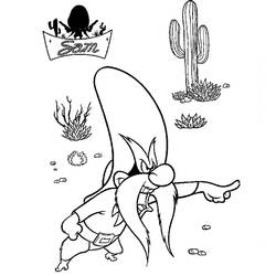 Dibujo para colorear: Looney Tunes (Dibujos animados) #39230 - Dibujos para Colorear e Imprimir Gratis