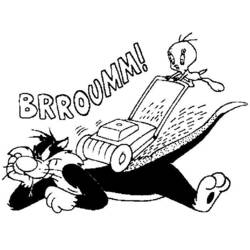 Dibujo para colorear: Looney Tunes (Dibujos animados) #39328 - Dibujos para Colorear e Imprimir Gratis
