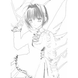 Dibujo para colorear: Mangas (Dibujos animados) #42572 - Dibujos para Colorear e Imprimir Gratis