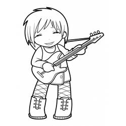 Dibujo para colorear: Mangas (Dibujos animados) #42590 - Dibujos para Colorear e Imprimir Gratis