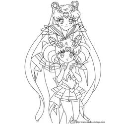 Dibujo para colorear: Mangas (Dibujos animados) #42632 - Dibujos para Colorear e Imprimir Gratis