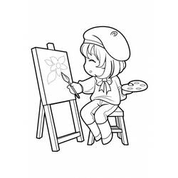 Dibujo para colorear: Mangas (Dibujos animados) #42642 - Dibujos para Colorear e Imprimir Gratis