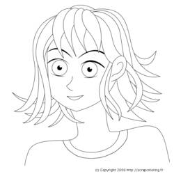 Dibujo para colorear: Mangas (Dibujos animados) #42670 - Dibujos para Colorear e Imprimir Gratis