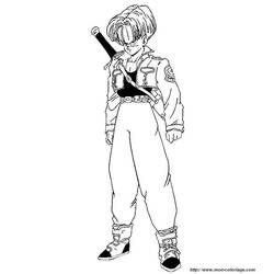 Dibujo para colorear: Mangas (Dibujos animados) #42963 - Dibujos para Colorear e Imprimir Gratis