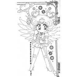 Dibujo para colorear: Mangas (Dibujos animados) #42972 - Dibujos para Colorear e Imprimir Gratis