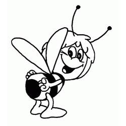 Dibujo para colorear: Maya the bee (Dibujos animados) #28244 - Dibujos para Colorear e Imprimir Gratis