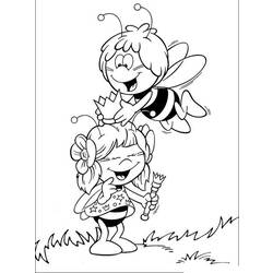 Dibujo para colorear: Maya the bee (Dibujos animados) #28258 - Dibujos para Colorear e Imprimir Gratis