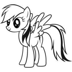 Dibujo para colorear: My Little Pony (Dibujos animados) #41857 - Dibujos para Colorear e Imprimir Gratis