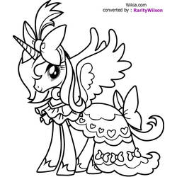 Dibujo para colorear: My Little Pony (Dibujos animados) #41874 - Dibujos para Colorear e Imprimir Gratis