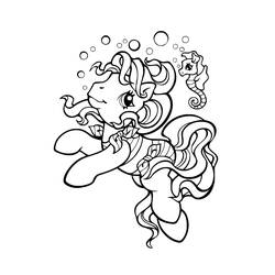 Dibujo para colorear: My Little Pony (Dibujos animados) #41905 - Dibujos para Colorear e Imprimir Gratis
