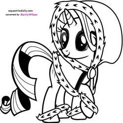 Dibujo para colorear: My Little Pony (Dibujos animados) #41908 - Dibujos para Colorear e Imprimir Gratis