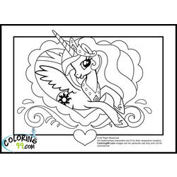 Dibujo para colorear: My Little Pony (Dibujos animados) #41911 - Dibujos para Colorear e Imprimir Gratis