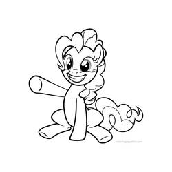 Dibujo para colorear: My Little Pony (Dibujos animados) #41928 - Dibujos para Colorear e Imprimir Gratis