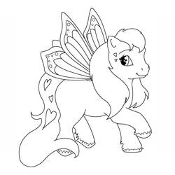 Dibujo para colorear: My Little Pony (Dibujos animados) #41935 - Dibujos para Colorear e Imprimir Gratis