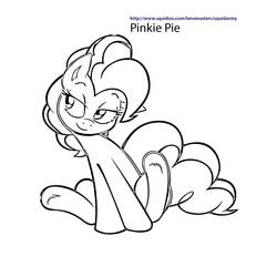 Dibujo para colorear: My Little Pony (Dibujos animados) #41947 - Dibujos para Colorear e Imprimir Gratis