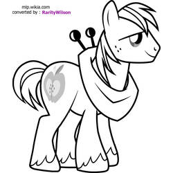 Dibujo para colorear: My Little Pony (Dibujos animados) #41959 - Dibujos para Colorear e Imprimir Gratis