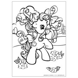 Dibujo para colorear: My Little Pony (Dibujos animados) #41980 - Dibujos para Colorear e Imprimir Gratis