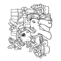 Dibujo para colorear: My Little Pony (Dibujos animados) #41989 - Dibujos para Colorear e Imprimir Gratis