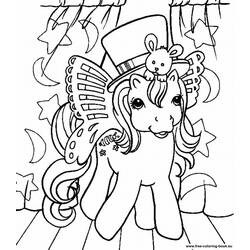 Dibujo para colorear: My Little Pony (Dibujos animados) #42003 - Dibujos para Colorear e Imprimir Gratis
