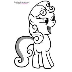 Dibujo para colorear: My Little Pony (Dibujos animados) #42021 - Dibujos para Colorear e Imprimir Gratis