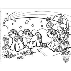 Dibujo para colorear: My Little Pony (Dibujos animados) #42062 - Dibujos para Colorear e Imprimir Gratis