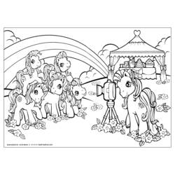Dibujo para colorear: My Little Pony (Dibujos animados) #42080 - Dibujos para Colorear e Imprimir Gratis