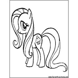 Dibujo para colorear: My Little Pony (Dibujos animados) #42088 - Dibujos para Colorear e Imprimir Gratis