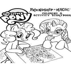Dibujo para colorear: My Little Pony (Dibujos animados) #42098 - Dibujos para Colorear e Imprimir Gratis