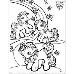 Dibujo para colorear: My Little Pony (Dibujos animados) #42106 - Dibujos para Colorear e Imprimir Gratis