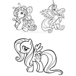 Dibujo para colorear: My Little Pony (Dibujos animados) #42108 - Dibujos para Colorear e Imprimir Gratis