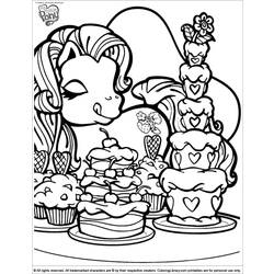 Dibujo para colorear: My Little Pony (Dibujos animados) #42133 - Dibujos para Colorear e Imprimir Gratis