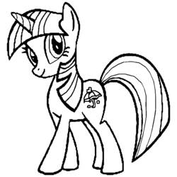 Dibujo para colorear: My Little Pony (Dibujos animados) #42136 - Dibujos para Colorear e Imprimir Gratis