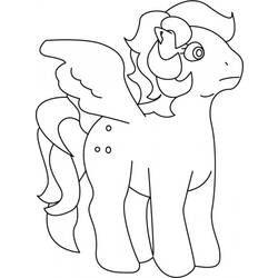Dibujo para colorear: My Little Pony (Dibujos animados) #42137 - Dibujos para Colorear e Imprimir Gratis