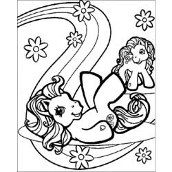 Dibujo para colorear: My Little Pony (Dibujos animados) #42140 - Dibujos para Colorear e Imprimir Gratis