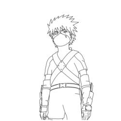 Dibujo para colorear: Naruto (Dibujos animados) #38071 - Dibujos para Colorear e Imprimir Gratis