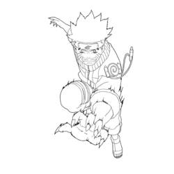 Dibujo para colorear: Naruto (Dibujos animados) #38083 - Dibujos para Colorear e Imprimir Gratis