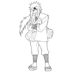 Dibujo para colorear: Naruto (Dibujos animados) #38103 - Dibujos para Colorear e Imprimir Gratis