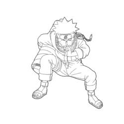 Dibujo para colorear: Naruto (Dibujos animados) #38107 - Dibujos para Colorear e Imprimir Gratis