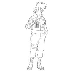 Dibujo para colorear: Naruto (Dibujos animados) #38112 - Dibujos para Colorear e Imprimir Gratis