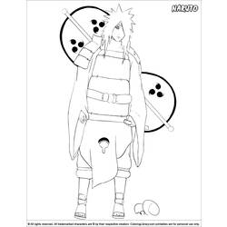 Dibujo para colorear: Naruto (Dibujos animados) #38163 - Dibujos para Colorear e Imprimir Gratis