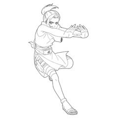 Dibujo para colorear: Naruto (Dibujos animados) #38165 - Dibujos para Colorear e Imprimir Gratis